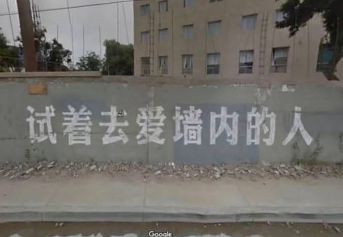 墙内的人确实有些欠爱了
