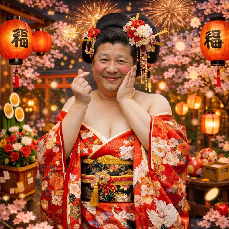 中国姓习，习在演戏