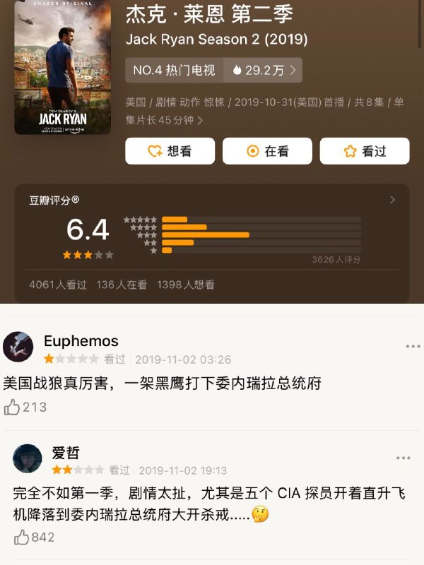 “美国战狼”还是保守了😁