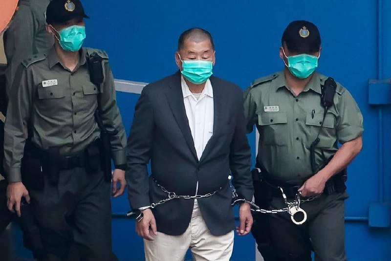 黎智英已成為國際良心犯