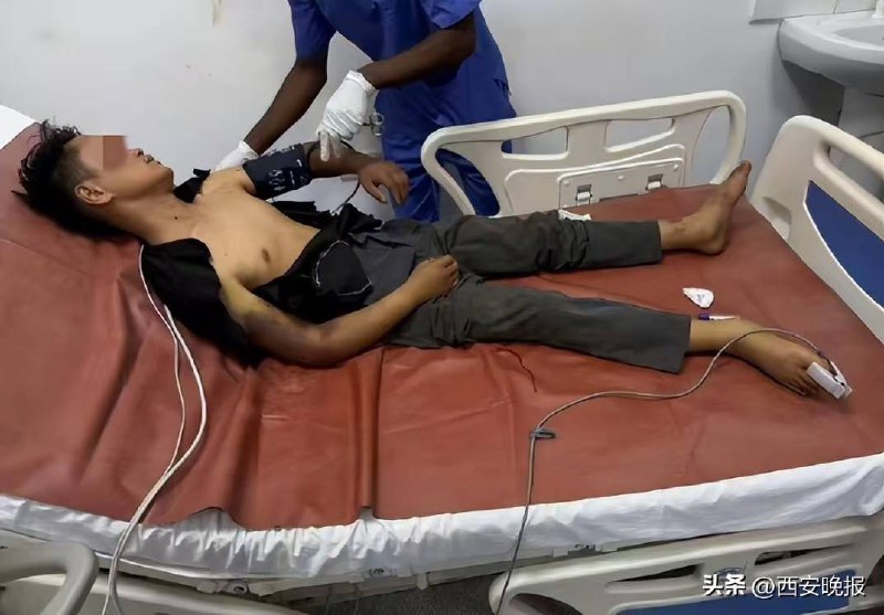中国 博主 非洲 拒做 诈骗 遭 同胞 虐打  手脚尽断跳车逃命近日，贵州织金县27岁自媒体博主