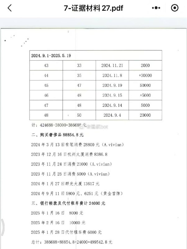 女子 吐槽 自己被 渣男 起诉 返还 恋爱期间 49万元