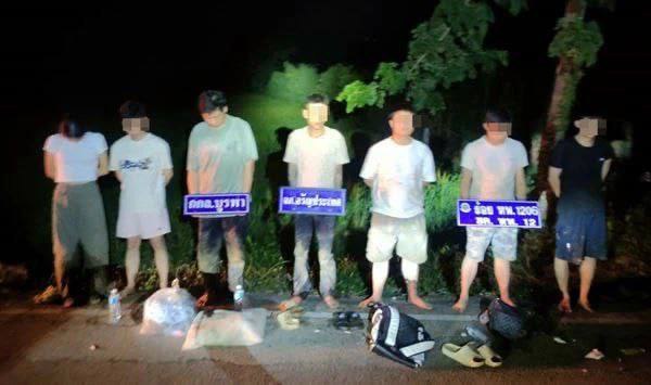 10月29日，据泰媒报道，泰国沙缴府警方与军方在亚兰县逮捕了七名企图经由泰国非法中转至柬埔寨工作的中国公民