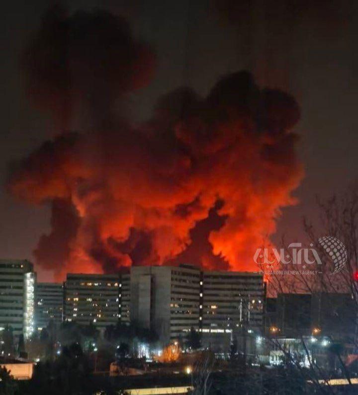 🇺🇸💥🇮🇷德黑兰遭遇大规模袭击