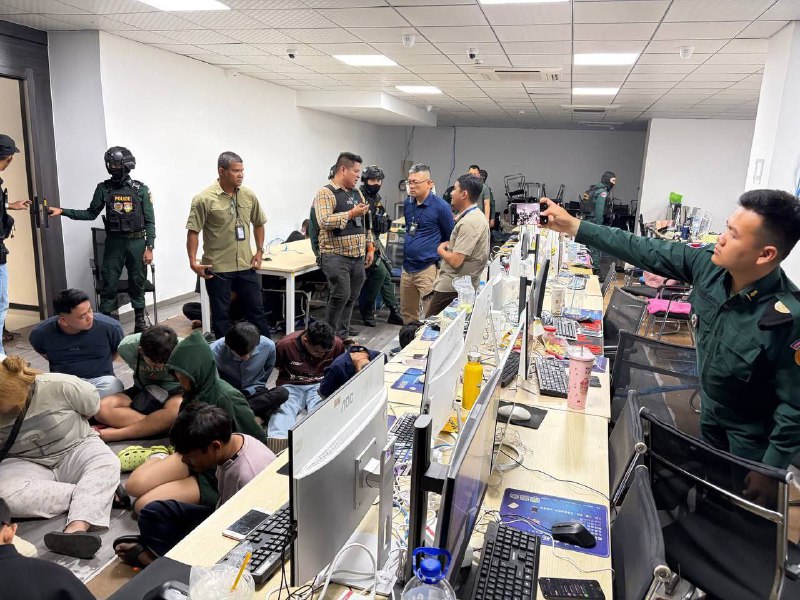 #金边一公寓突袭后续报道