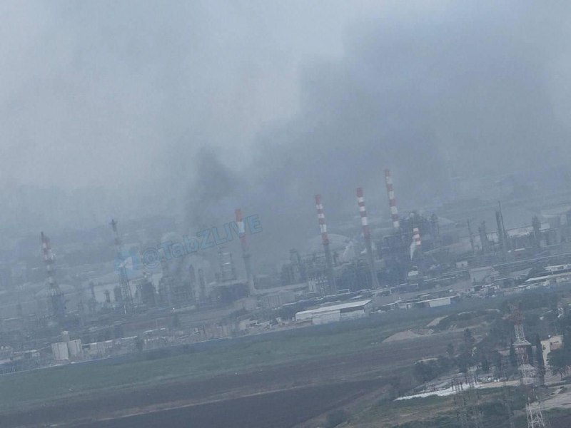 ‼️ 🇮🇷以色列石油化工厂遭伊朗袭击