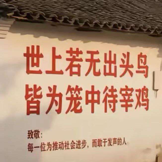 世上若无出头鸟，皆为笼中待宰鸡孙中山先生于1894年开始革命为人民争取民主自由，推翻官僚阶级统治