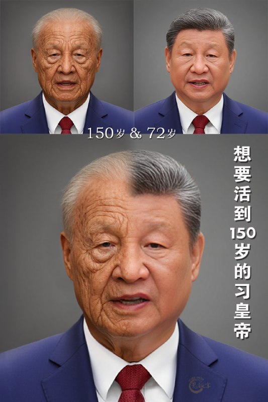习近平傻得和一个200多斤的孩子似的，两脚羊们同样苦难经历两次，真TM活见鬼了，同一个坑摔两次，前一次是万岁，这次是长命150岁