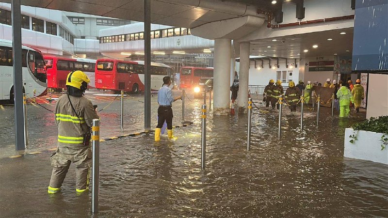 香港严重水浸香港严重水浸