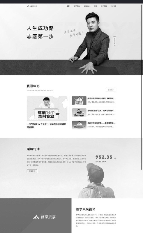 张雪峰 所有社交账号及公司官网均变黑白，看来人已经没了，就差后续讣告了   死的太好了🫠张雪峰 所有社交账号及公司官网均变黑白，看来人已经没了，就差后续讣告了   死的太好了🫠