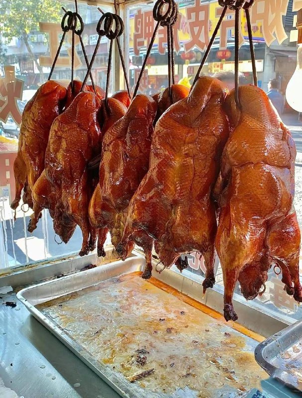 烧鸭 #科技与狠活 色素加25元冰冻白条鸭就是这样制作的烧鸭 #科技与狠活 色素加25元冰冻白条鸭就是这样制作的