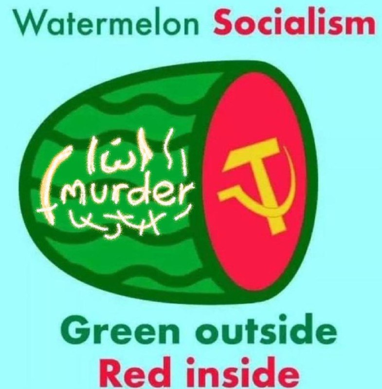 #社会主义 西瓜🍉 外绿 内红