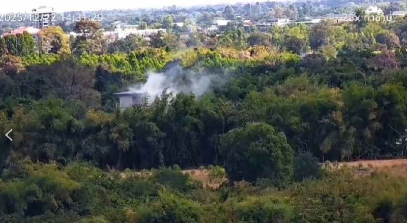 泰国方面轰炸柬埔寨贝波地区建筑，此处是一个电诈园区