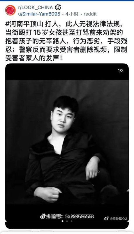 河南平顶山对女孩殴打事件